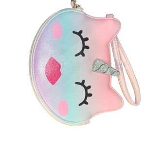 BETSEY JOHNSON Unicorn Pastel Kids Wristlet